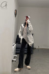 Boris Bidjan Saberi horsehide mid-calf boots German handmade WBOOT2 FMM20011-BAIHE white brown